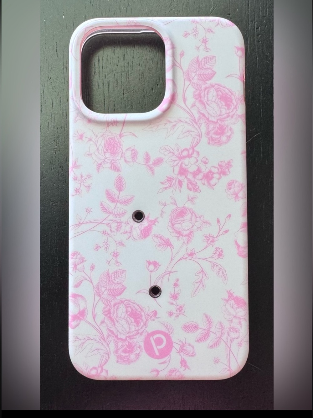 Loopy Case-Pink Toile-iPhone 15 Pro Max